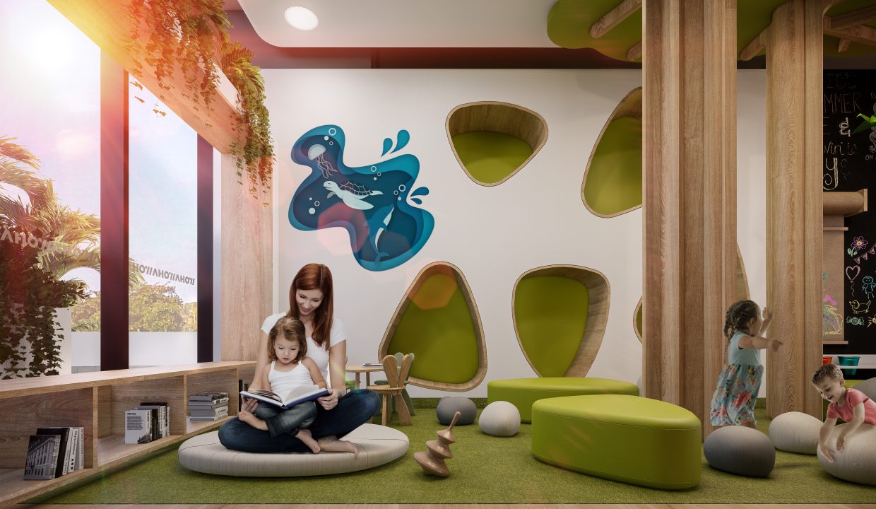 WOHA_Amenidades Interiores_KidsClub_03Mom_Kids